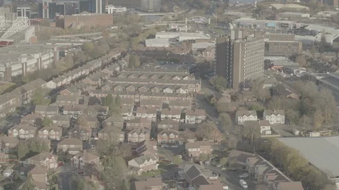 City Residential and Development Stock Footage 104497327