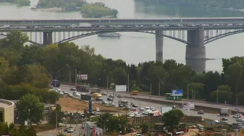 City river aerials 2 Stock Footage 10914091