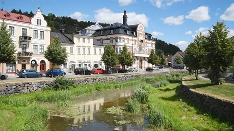 City river Stock Footage 94439498