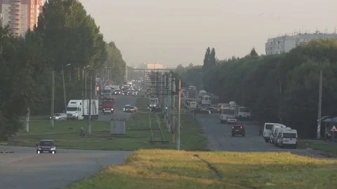 City road Stock Footage 83966865