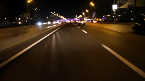 City road timelapse Stock Footage 32845438
