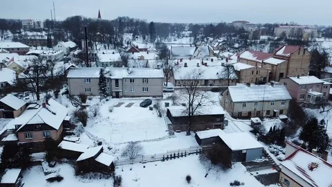City roofs in winter Stock-Footage 104400788
