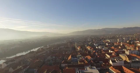 City Rooftops Stockbeeldmateriaal 73222789