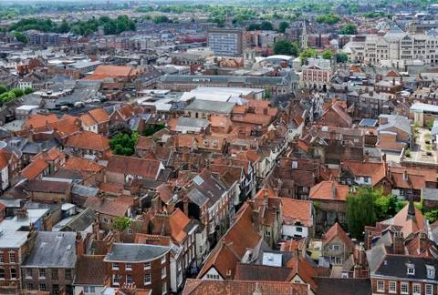 City rooftops Stock Photos