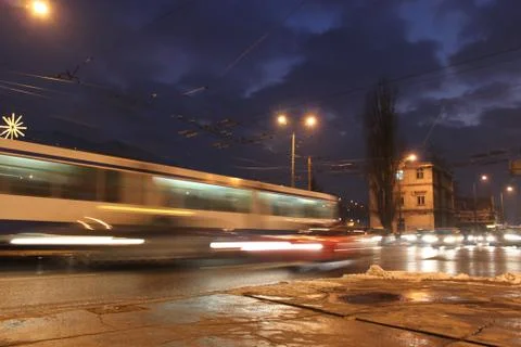 City rush. Foto stock