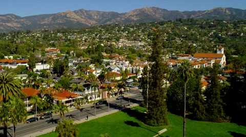 The City of Santa Barbara, CA Stock Footage 35196841