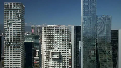 City scape close 2 Stock Footage 147702244