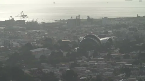 City scape dramatic 스톡 동영상 52086148