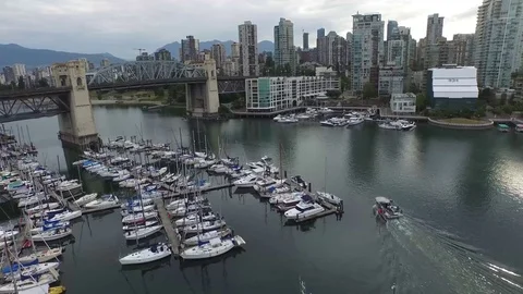 City Scape of Vancouver 動画素材 80061269