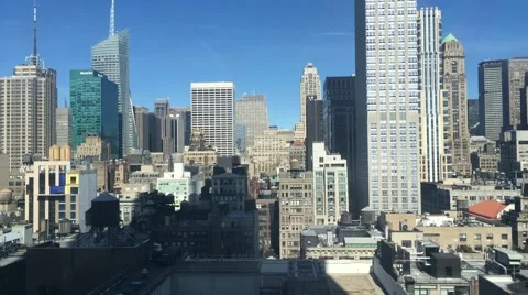 City shadow timelapse Stock Footage 48365533