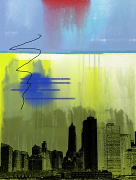 City Silhouettes Stock Illustration
