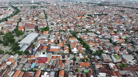 City in the sky Video stock 230381074