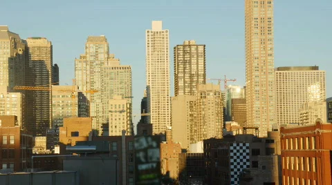 City Skyline 1 Stock Footage 108010