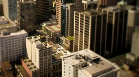 City skyline  50fps - 7D Stock Footage 797448