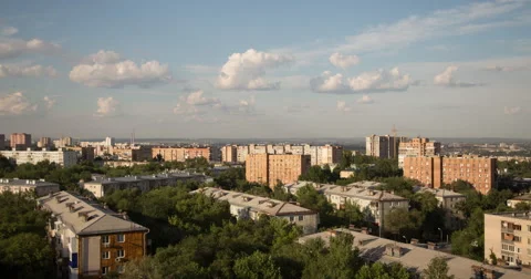 City skyline day Stock Footage 64570855