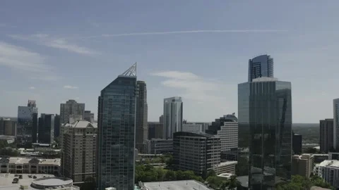 City Skyline by Drone Stock-Footage 160924482