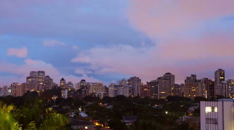 City skyline Video stock 41445367