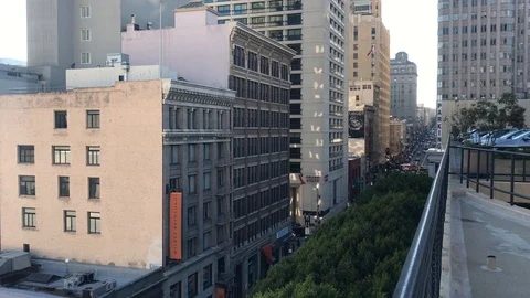 City skyline Stock Footage 100242350
