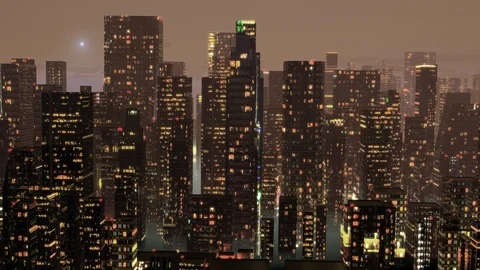 City Skyline Stock Footage 117944075