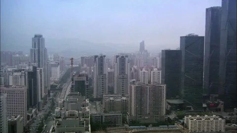 City skyline Stock Footage 235264687