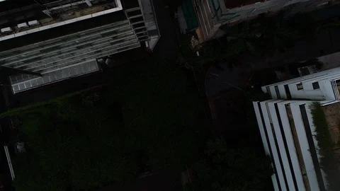 City Skyscrapers - A Topdown VIew Video stock 89143795