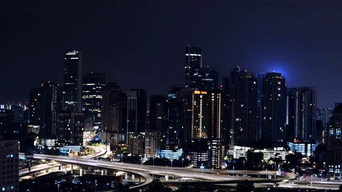 City skyscrapper. Video stock 112006539