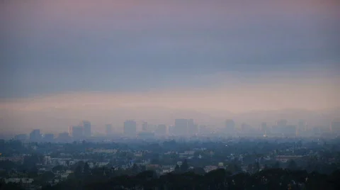 City Smog 1 Stock Footage