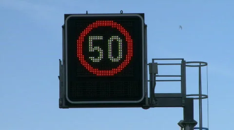 City speed camera Radar Stock Footage 284796