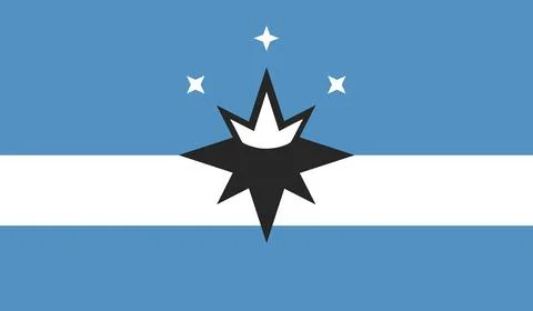 City Springfield flag vector illustration isolated on background. イラスト素材