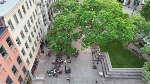 City Square - Syracuse, NY Stock Footage 336472953