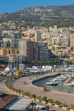 City State Monaco Stock-Fotos