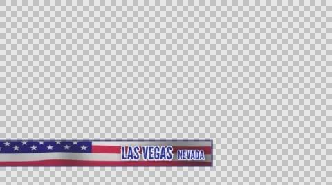 City &amp; State title animation - Las Vegas Nevada Stock Footage 63390854