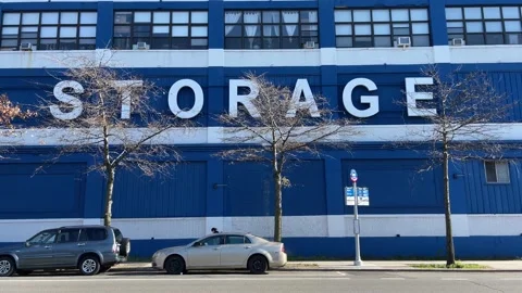 City storage building Stock Footage 168713426