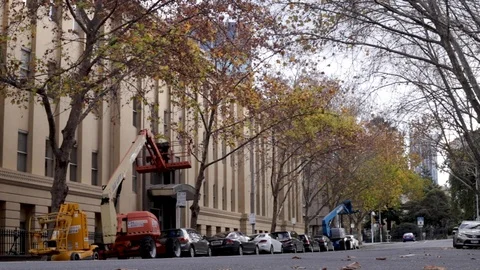 City Street Stock Footage