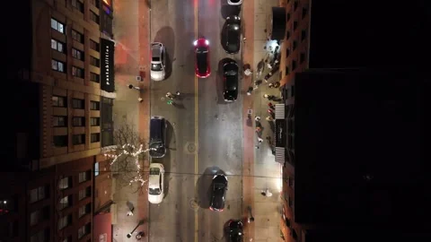City Street Stock Footage 336010434