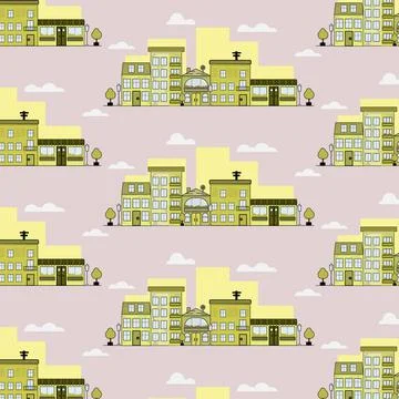 City street pattern. Stock Illustration