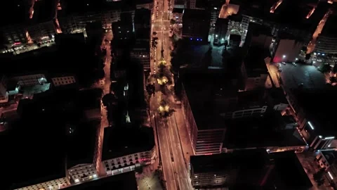 City Streets Overview Stock Footage 281591045