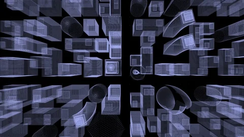 City structure. Video stock 93047051