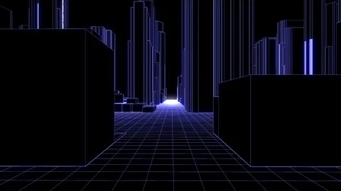 City structure. Video stock 93047172