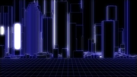 City structure. Video stock 96751848