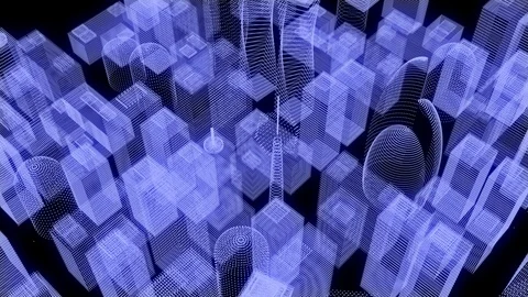 City structure. Stock Footage 96769647