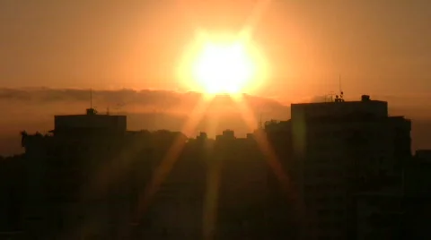 City sun 2 Video stock 491406