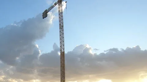 City Sundown Video stock 304495862