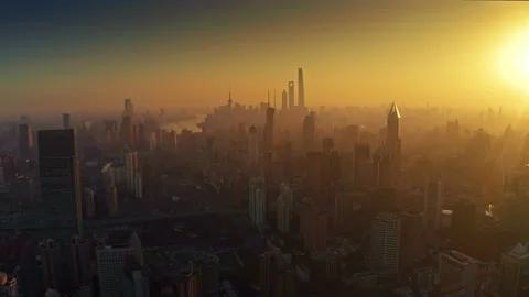 City sunrise Stock Footage 146255103