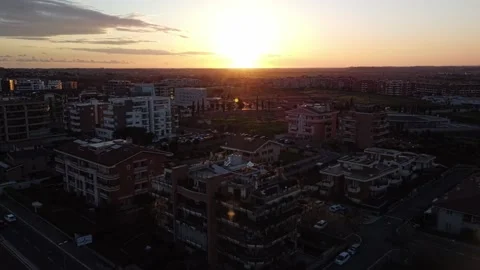 City Sunset 02 動画素材 231045447