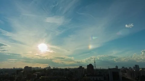 City Sunset 5 4K Video stock 52766937
