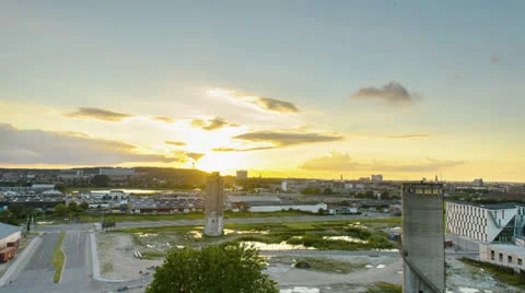 City sunset Vidéo 25638398