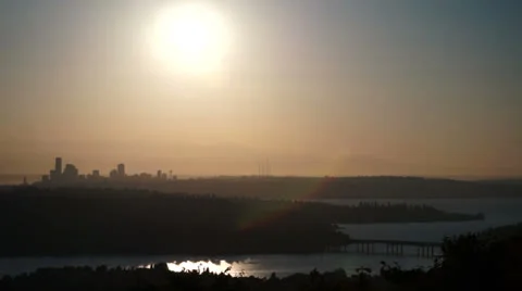 City Sunset Stock Footage 25751044