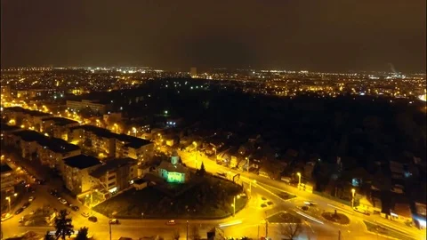 City at sunset Stock Footage 74257422