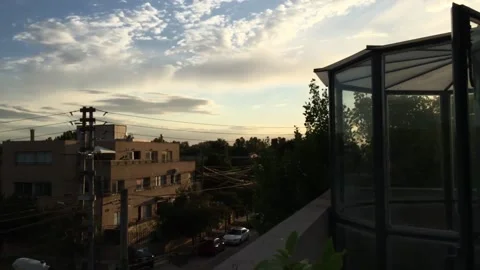 City sunset Vídeos de archivo 143775691